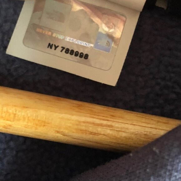 The North Face Hoodie Women’s Small Blue Logo Hood - Picture 4 of 8